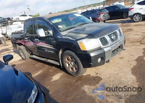 2007 Nissan Titan Le from USA, damaged, VIN 1N6BA07A37N221364